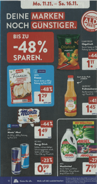 Beanstandete Werbung 1